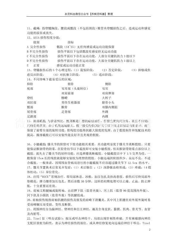 肌肉骨骼康复学
